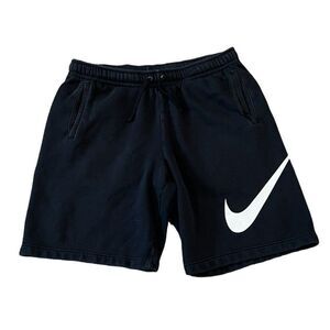 Nike Sportswear Club Fleece Shorts Men’s Adult Large Black Swoosh 843520 010